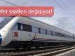 Yeni Yüksek Hızlı Tren Sefer Saatleri