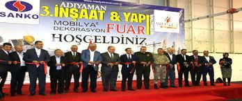 3. İnşaat Yapı Fuarı Adıyaman’da başladı
