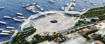 Kabataş Martı projesi tamamlanıyor