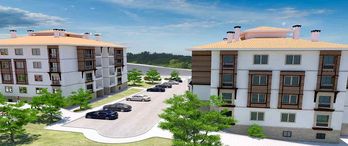 Konya Selçuklu'daki sosyal konut projesi için düğmeye basıldı