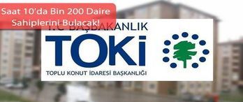 Toki Bursa Nilüfer İrfaniye Emekli Konutları Kura Çekilişi Bugün