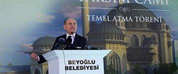 Taksim Camii'nin Temeli Atıldı