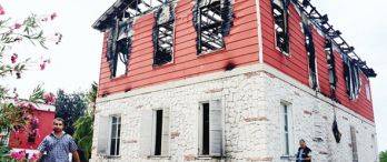 ‘Hanımın Çiftliği’ Kundaklandı