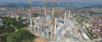 Cumhuriyet Tarihinin En Büyük Camisi Yarın İbadete Açılıyor