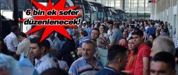 Tatil Uzayınca Otobüs Biletleri Hızla Tükendi!