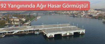 80 Yıllık Eski Galata Köprüsü Kaderine Terk Edildi