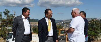 Uşak 1 Eylül Sanayi Sitesi Yol Sorunu Çözülüyor!