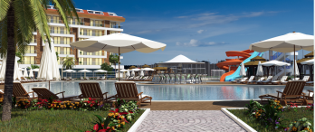 Alanya Fortuna Resort’ta Haftalık 500 Euro Kira Getirili Daireler 86 Bin Euro