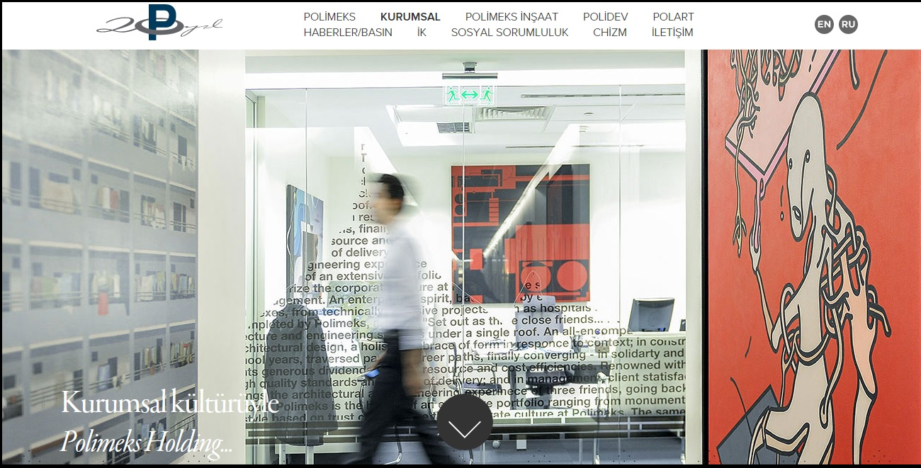 Polimeks Holding web sitesini yeniledi!