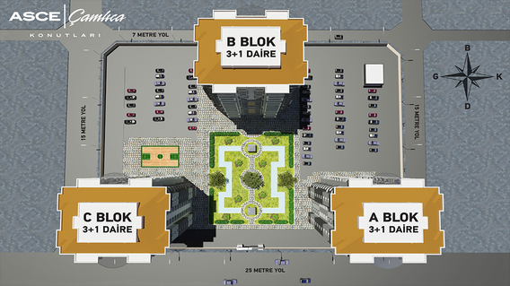 Asce Çamlıca Konutları