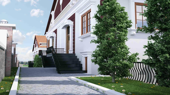 Gravür Zekeriyaköy Villaları