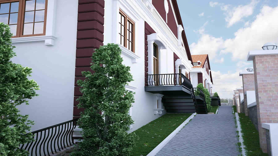 Gravür Zekeriyaköy Villaları