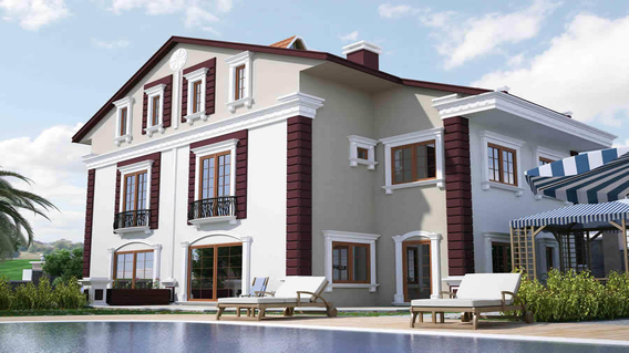 Gravür Zekeriyaköy Villaları