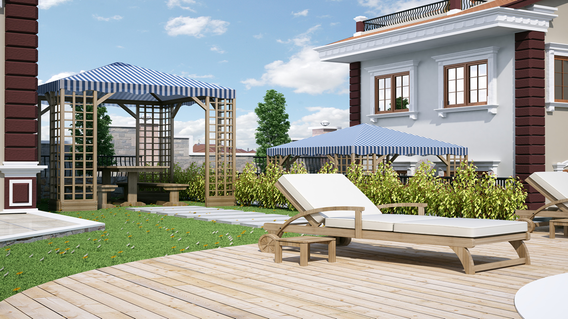 Gravür Zekeriyaköy Villaları