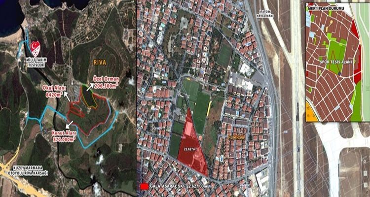 Galatasaray Riva ve Florya Projeleri Resmen Başladı