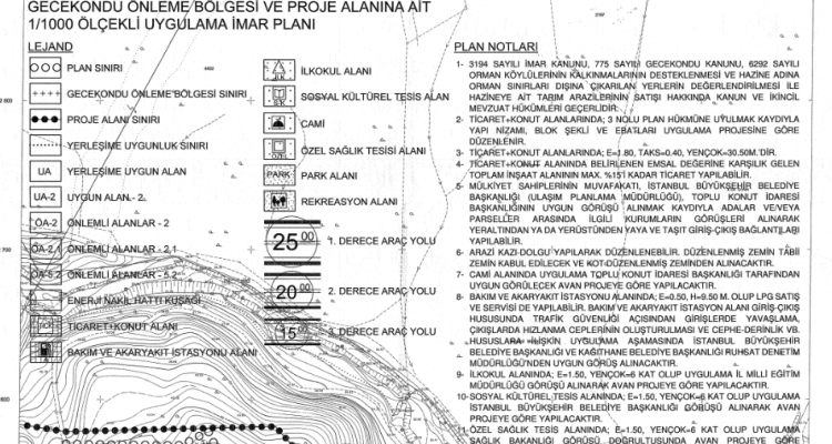 Kağıthane Arıcılar Kentsel Dönüşüm Planı Askıda!