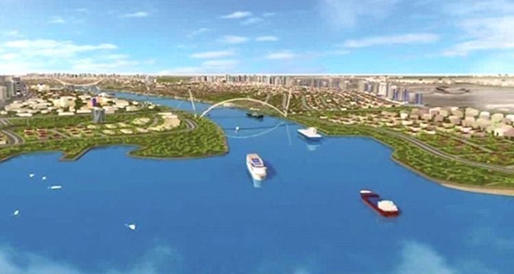 Kanal İstanbul'da Tren Hattı!