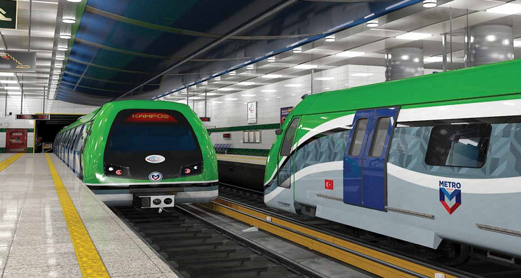 Bursa Büyükşehir Belediyesi'den Yeni Metro Durağı