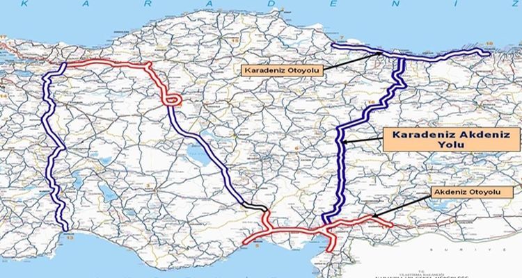 Karadeniz Akdeniz Yolu 2018'e Hazır!