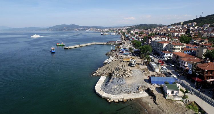 Mudanya Sahili Yazın Kullanıma Açılacak