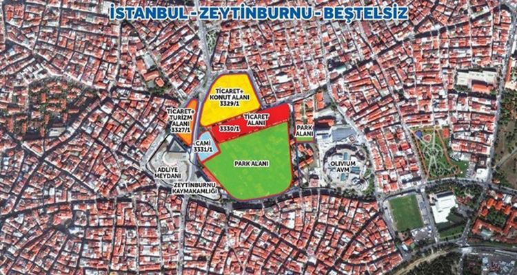 Zeytinburnu Beştelsiz Arsası İhalesinin 2.Oturumu 13 Haziran'da!