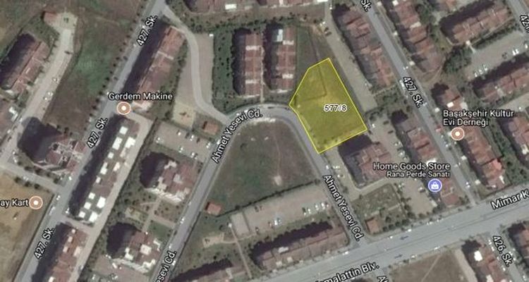 Başakşehir Belediyesi, Mülkünde Bulunan İki Adet Arsayı Satışa Çıkarıyor