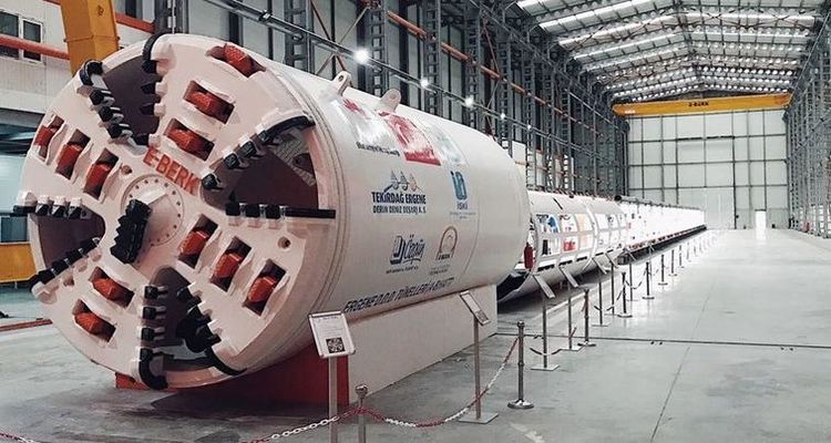 İlk Yerli Tünel Açma Makinesi Kullanıma Hazır!