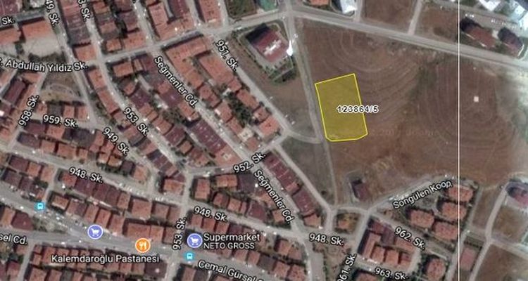 Ankara Gölbaşı Belediyesi konut imarlı arsasını satacak 