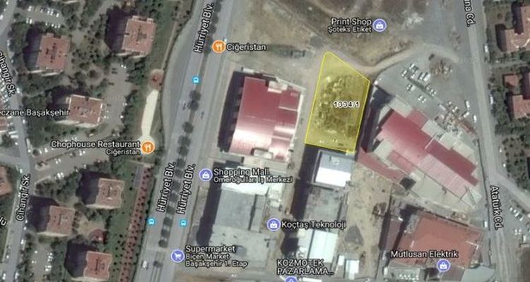 İstanbul Defterdarlığı’ndan İkitelli’de sanayi alanı imarlı arsa satacak