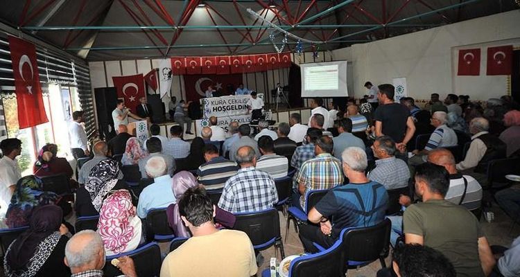 TOKİ Erzincan’daki 351 konutun hak sahipleri kurası çekildi