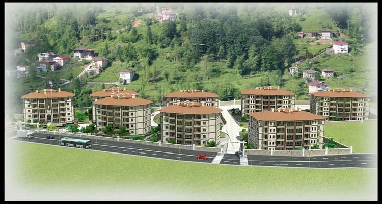 TOKİ Rize Güneysu’da 158 konut yapacak