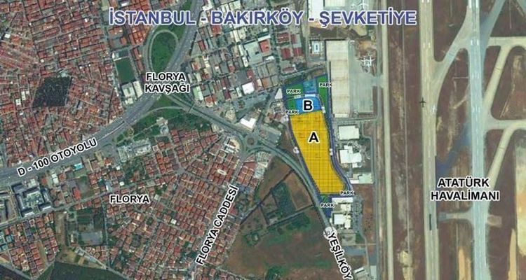 Bakırköy Şevketiye arsasının 2. oturum ihalesi iptal edildi