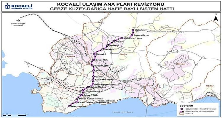 Gebze-Darıca metrosunun hazırlıkları tamamlandı