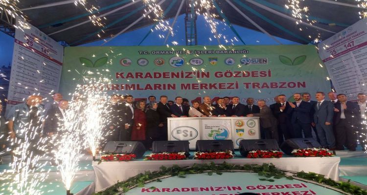 Trabzon'da 147 milyon liralık 25 tesisin temel atma töreni yapıldı