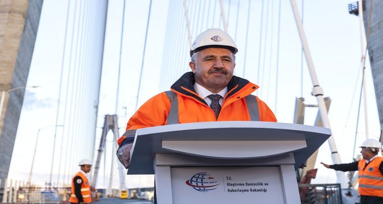 Ulaştırma Bakanı Arslan: Köprü projeleri ringle birbirine bağlanacak