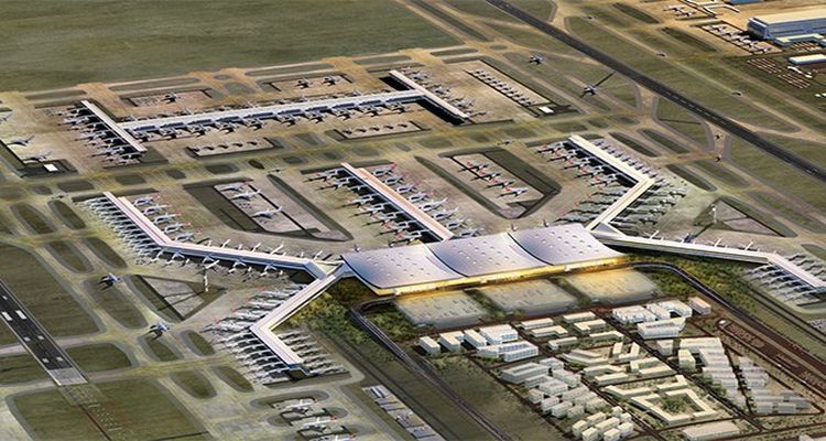 3. Havalimanı'nın yüzde 70'i tamamlandı