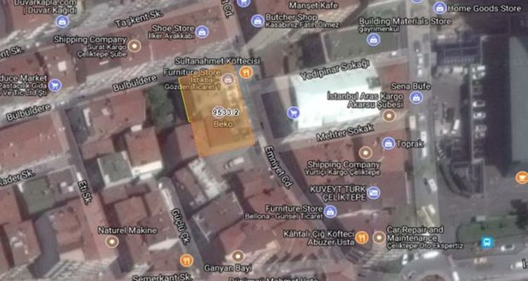 İBB Kağıthane Çeliktepe’de 10 milyon TL’lik arsa satacak