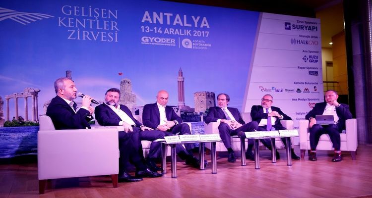 GYODER Gelişen Kentler Zirvesi Antalya’da düzenleniyor