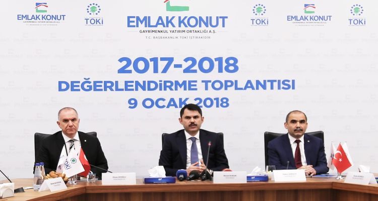 Emlak Konut GYO, 2017’de 7,7 milyar TL’lik satış yaptı