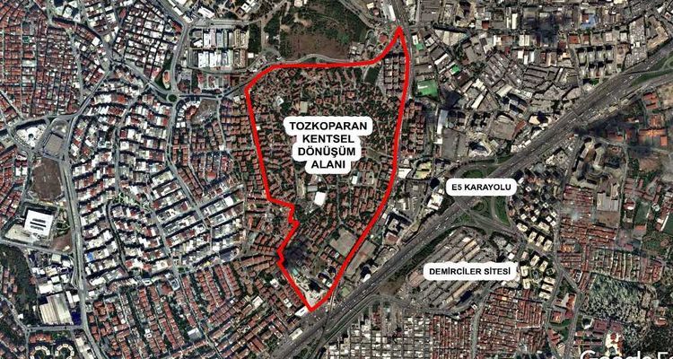 TOKİ, Güngören Tozkoparan'da kentsel dönüşüme başlıyor