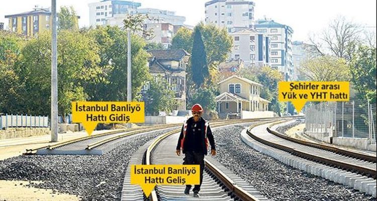 Halkalı – Gebze Banliyö Hattında Son Viraja Girildi