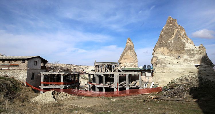 Kapadokya'da kaçak yapılaşmaya karşı yeni sistem