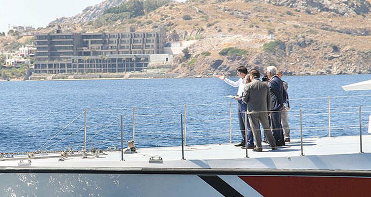 Bodrum'da 8 projenin inşaatı durduruldu