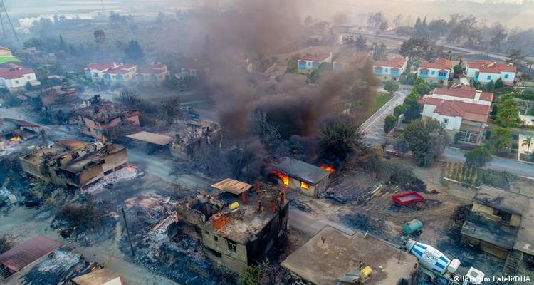 Yangından etkilenenlere yeni konutlar 1 yılda sunulacak