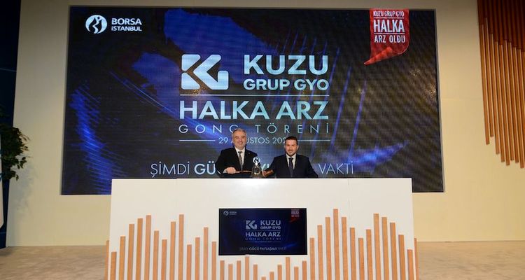 BORSA İSTANBUL’DA GONG KUZUGRUP GAYRİMENKUL YATIRIM ORTAKLIĞI İÇİN ÇALDI