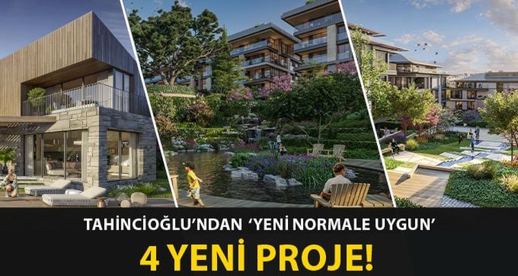 Tahincioğlu, bu yıl toplam 4 yeni proje hayata geçirecek