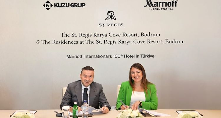 Marriott International, İkonik St. Regis Markasını Bodrum’un Kuzeyine Getirmek Üzere Anlaşma İmzaladı
