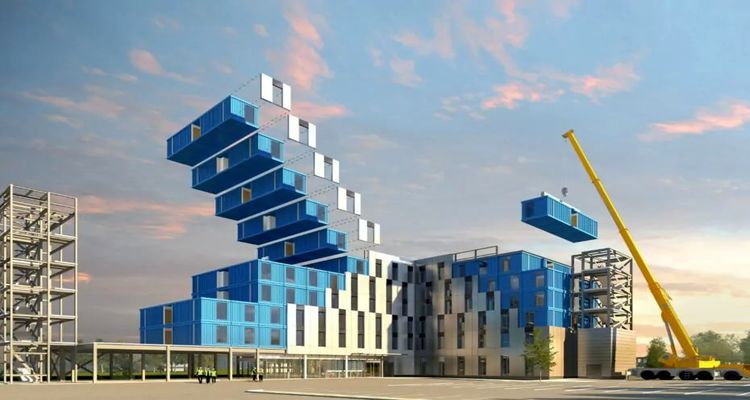 Modüler inşa teknikleri proje maliyetini azaltıyor