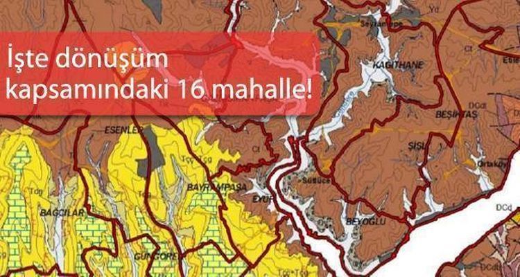 Gaziosmanpaşa Kentsel Dönüşüm Planı Askıda