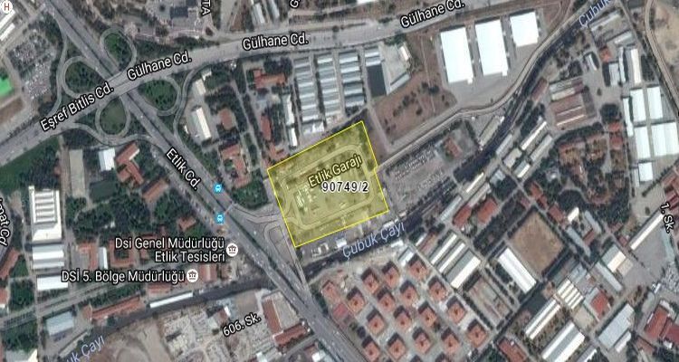 Ankara Etlik Garajı Satışa Çıktı